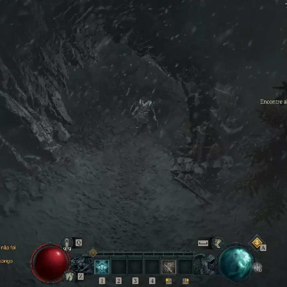 Início do jogo Diablo 4