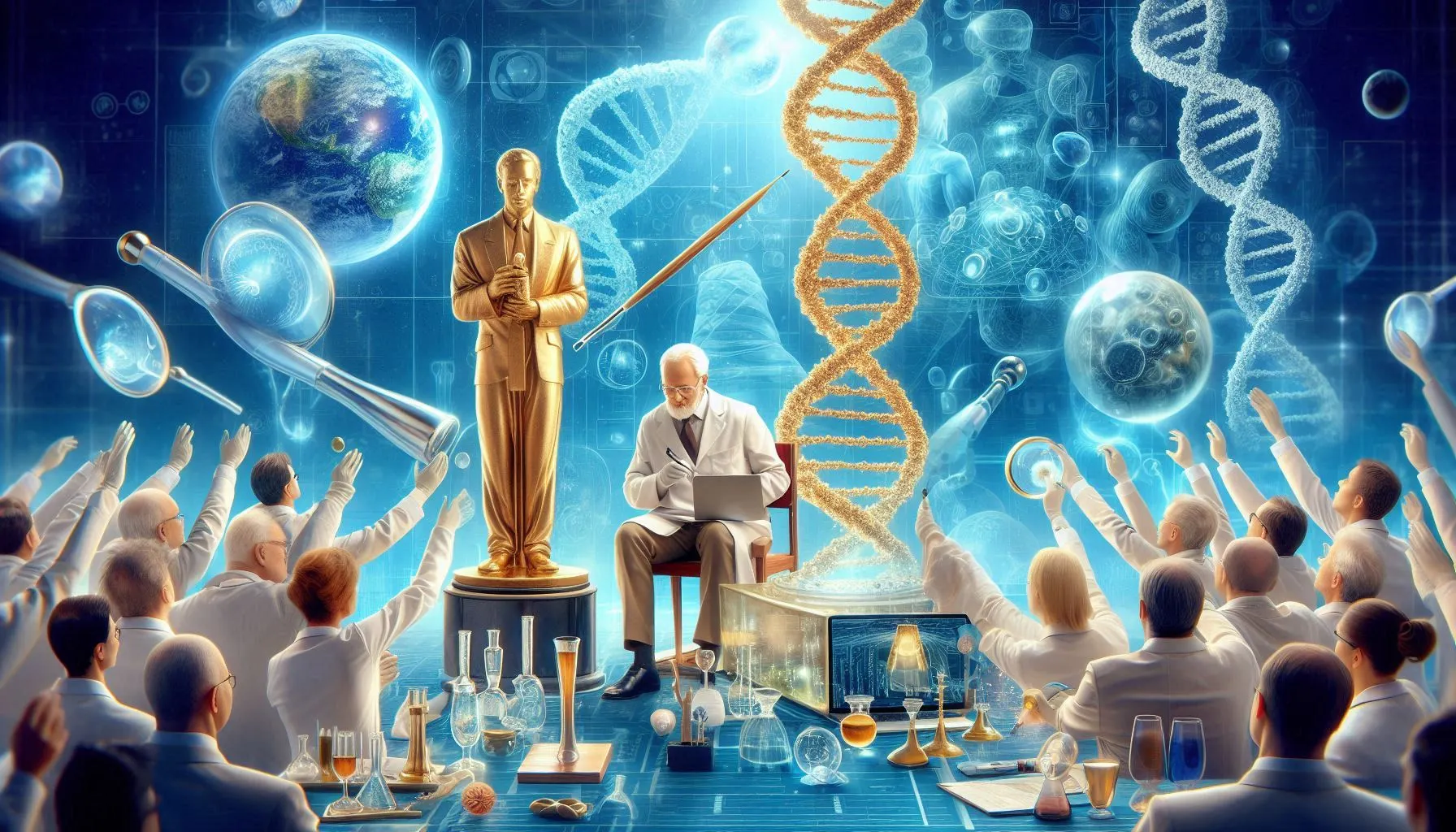 No momento, você está visualizando CIENTISTAS RECEBEM NOBEL DE MEDICINA 2024:  REVOLUCIONÁRIA DESCOBERTA DOS MICRORNAS