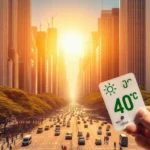 Temperatura acima dos 40