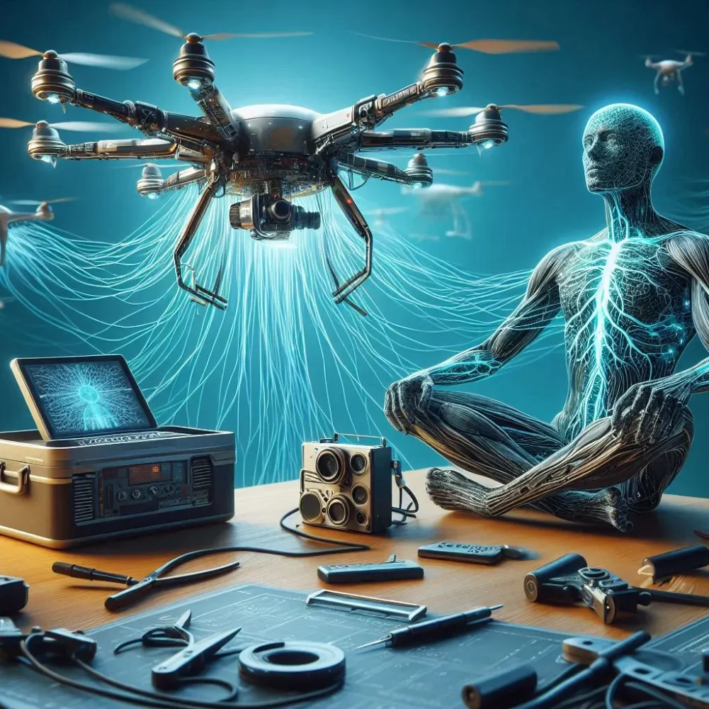 CIENTISTAS TESTAM DRONE COM “SISTEMA NERVOSO” AUTÔNOMO