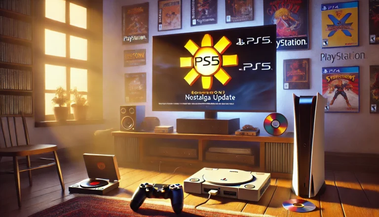 atualização nostálgica no PS5